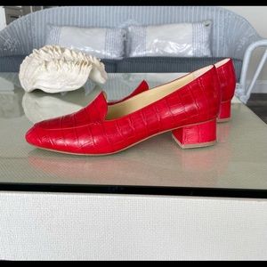 Sarah Flint Rosie Red Croc size 8.5 US / 38.5
